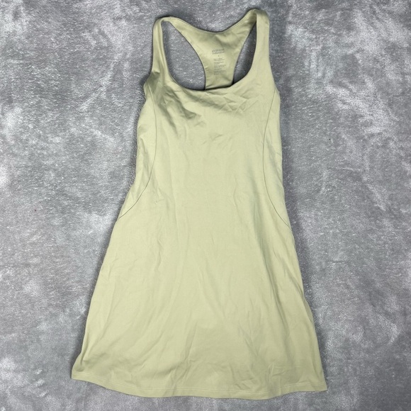Girlfriend Collective Womens Small Light Green Paloma Racerback Workout Dress - Picture 2 of 11